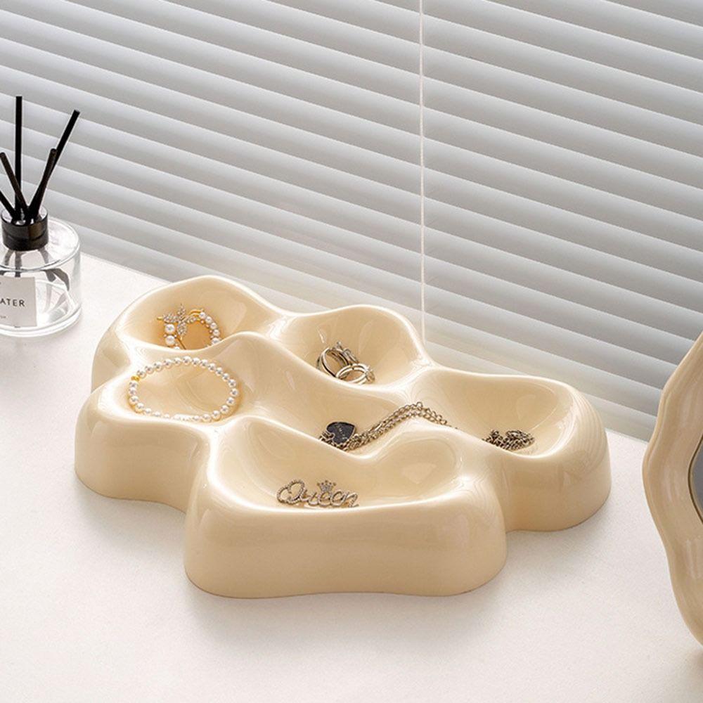 Elegant Jewelry Tray Cloud Shape Earrings Display Tray Stylish Jewelry Storage  Home Decoration