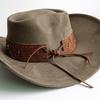 Heart Shaped Cowboy Hat Horse Head Leather Accessory Western Cowboy Hats Vintage Big-edge Gentleman Cowgirl Jazz Hat Holidays
