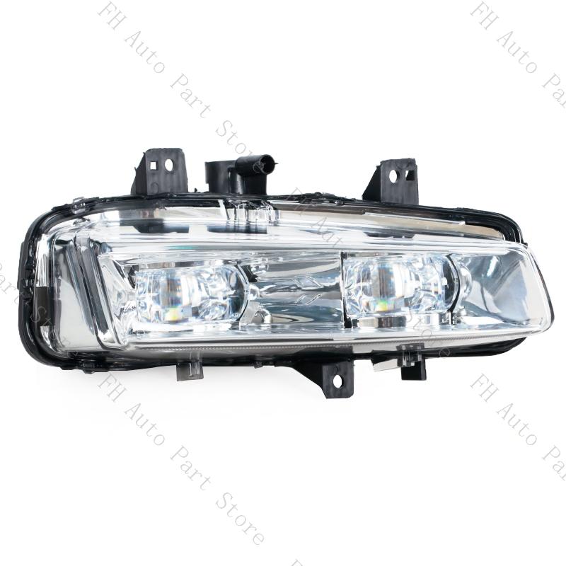 Car LED Front Bumper DRL Daytime Driving Running Lamp Light For Land Rover Range Rover Evoque 2011-2015 Foglight Foglamp