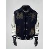 2025 Retro Embroidered Casual American Baseball Jacket