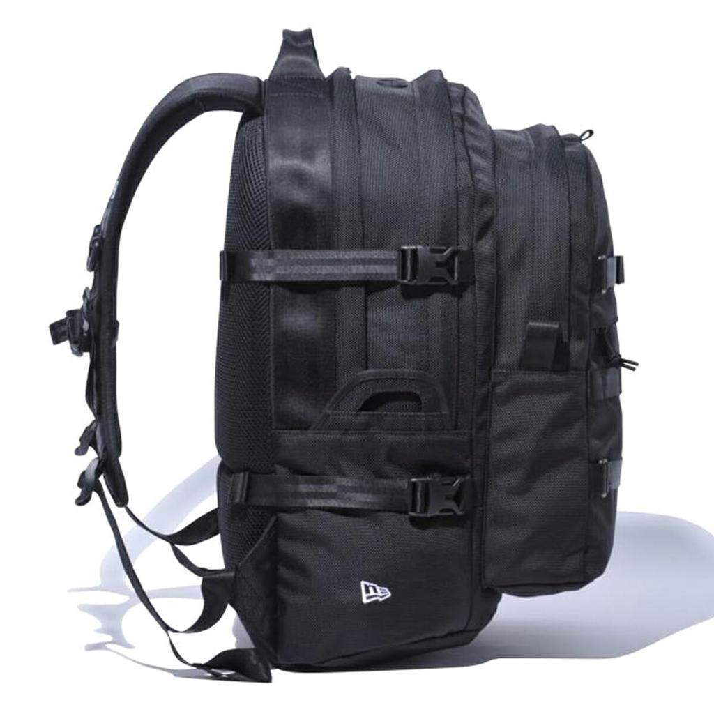 New Era FREE CARRIER PACK 1680D BLK 251, Black Carrier Pack Backpack