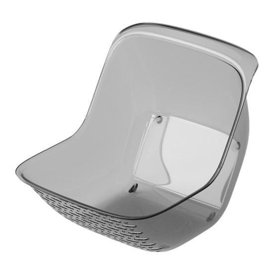 Drain Basket Portable Fruit Colander Large Capacity Food Grade BPA Free Sink Drain Basket Strainer Vegetable Washing Bowl