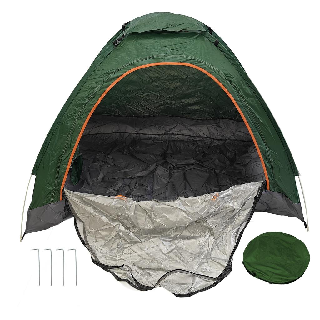 Automatic Outdoor Camping Tent Fly Proof Rainproof Easy Setup Beach Tent for 2-3 Person with Single 