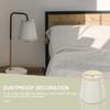 1pc Cloth Lampshade Simple Design For Bedroom Home Decor Durable Light Cover Household Lamp Accessory Decorative Cloth Crafts