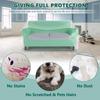 Couch Cover Pet Plastic Cover Transparent Cat Scratch Protector Waterproof Sofa Cover For Protection Against Cat Dog Clawing