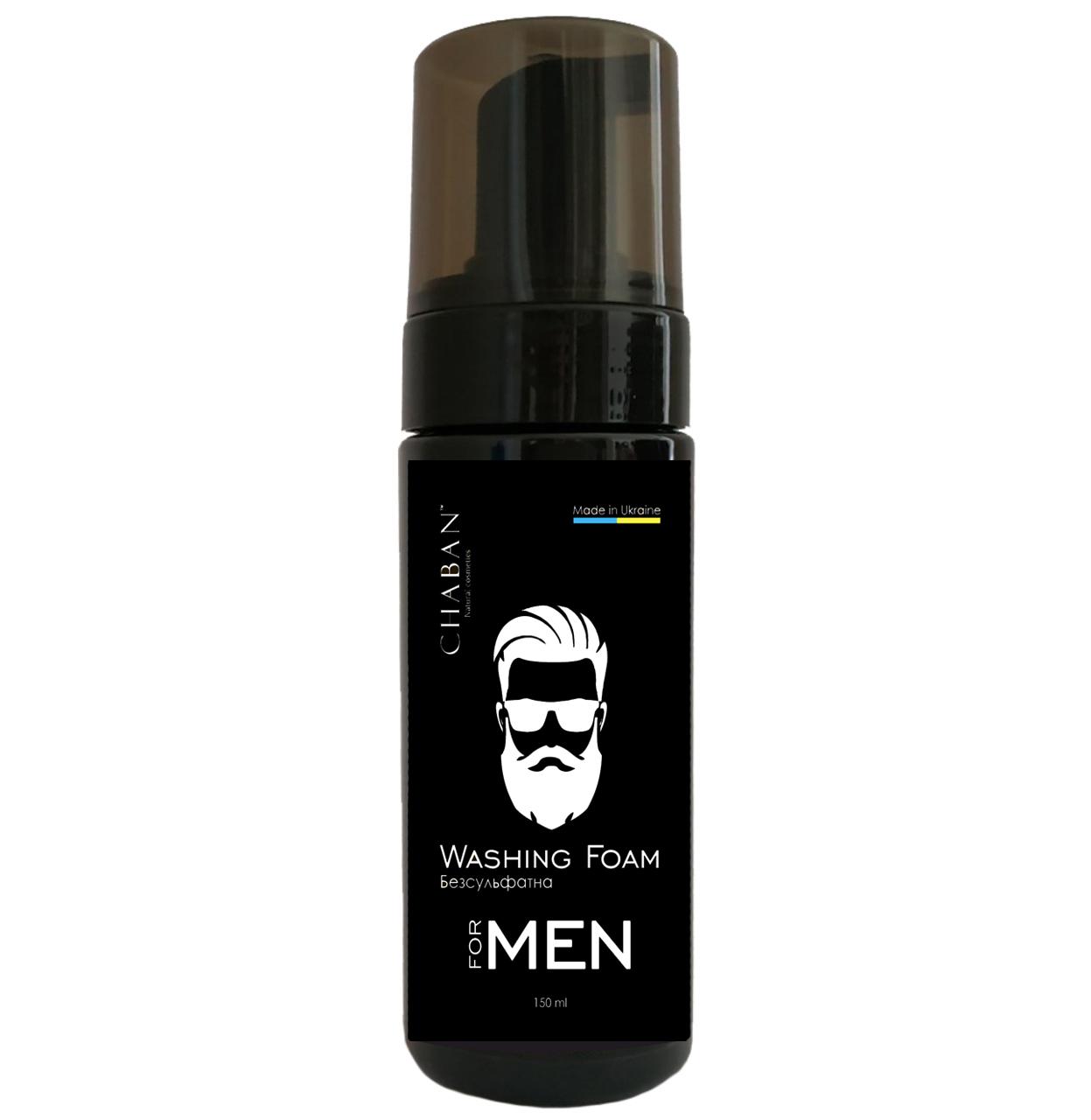 

Чоловіча пінка для вмивання For Men Chaban 150 мл