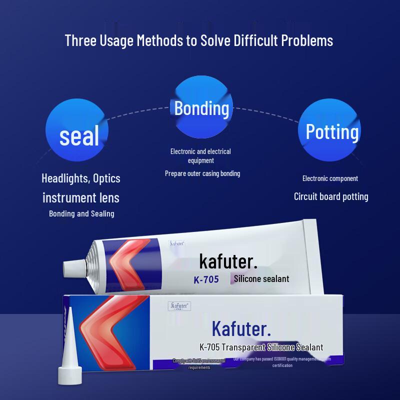 Caft K-705 RTV Silicone Sealant & Potting Adhesive