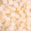 50pcs 8mm Glass Imitation Jade Bead Gradient Double Color Round Bead Handmade DIY Bracelet Necklace Jewelry Making Loose Bead Ma