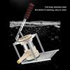 Sausage Stuffer ABS Stainless Steel Vertical Manual Homemade Sausage Maker Machine with 4 Stuffing Tubes for Home Kitchen