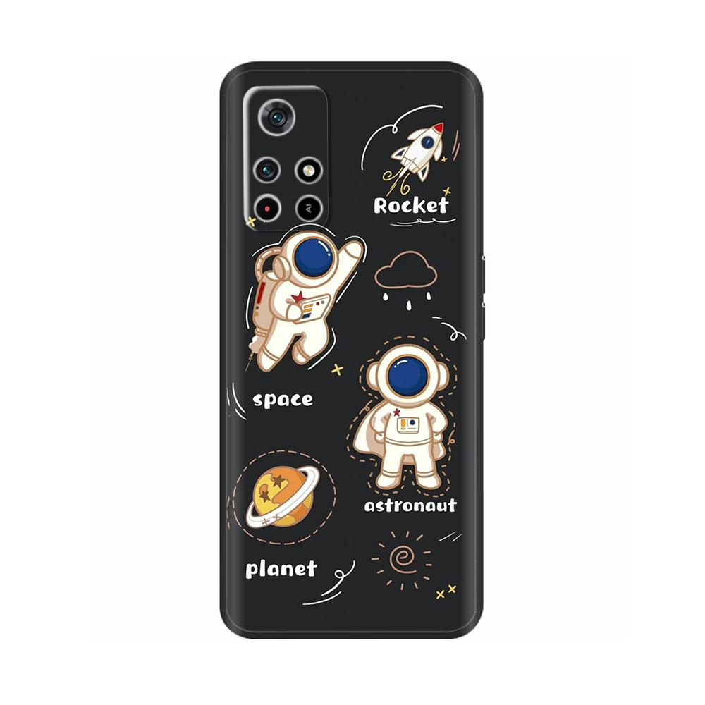 For Poco X4 Pro 5G Poco M4 Pro Case Cute Cartoon Soft Liquid Silicone Phone Housing Cover For Xiaomi Poco M4 Pro 4G Fundas Coque