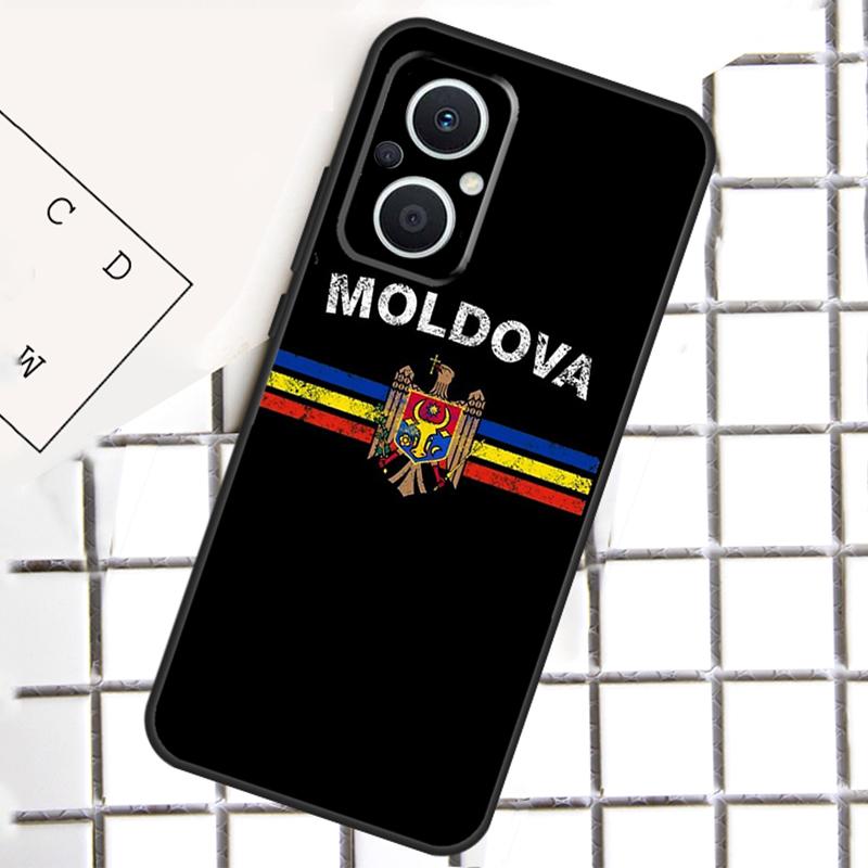 

Moldova Flag Phone Case For OPPO Reno 14F 13F 12F 11F 10 Pro 8T 7 8 Lite OPPO Find X8 X6 X5 X9 Pro Cover OPPO Find X5