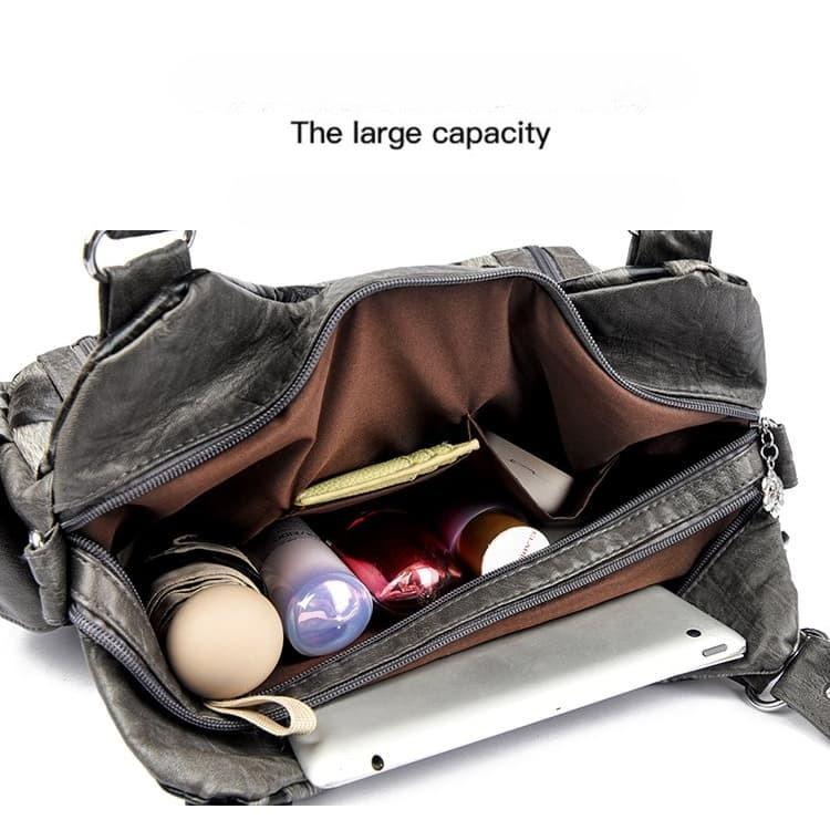 Women's Large Capacity Handheld Shoulder Crossbody Bag