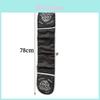 Blue Striped Cotton Oven Gloves With Long Design For Home Cooking And Baking