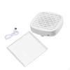 Nail Dust Collector for Acrylic Polishing Portable Manicure Pedicure Home