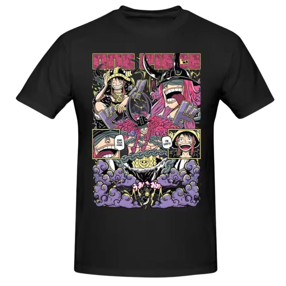 

One Piece Tshirt Short Sleeve Fashion Casual Graphic Luffy X Lok Highquality Streetwear Is Suitable for Both Unisex 2026 Summer S