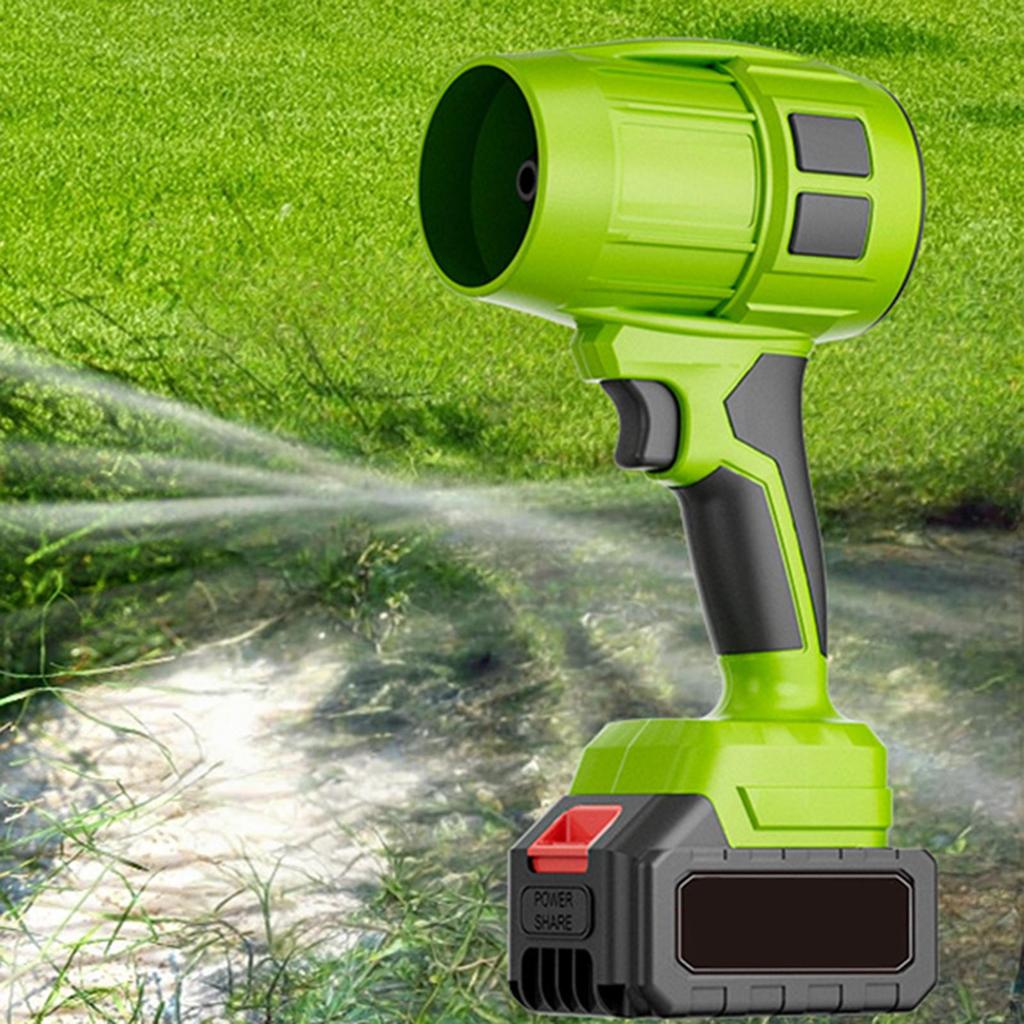 Cordless Leaf Blower Electric Air Duster for Drying Computer Keyboard Garden Style A