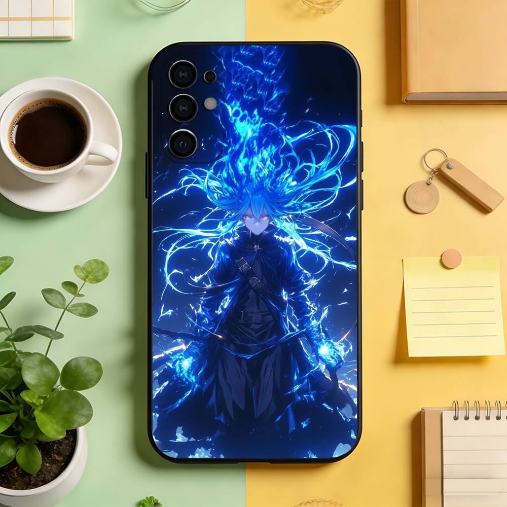 

That Time I Got Reincarnated as a Slime Phone Case Black Silicone Soft For SamsungS25,S24,S21,S22,S23,S30,Ultra,S20,Plus,Fe,Lite Samsung S24fe