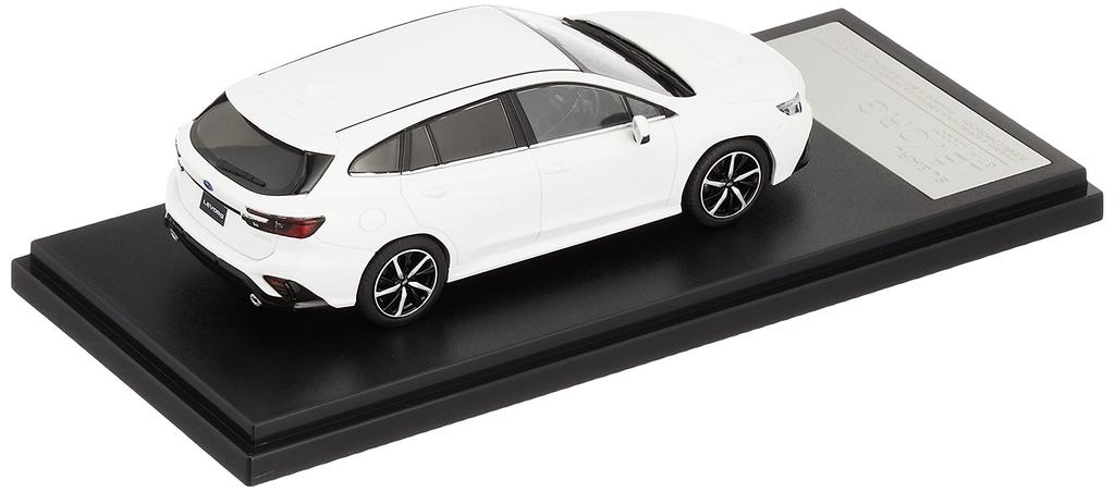 Hi Story 1/43 Scale Subaru Levorg GT-H (2020) Crystal White Pearl Finished Model HS330WH