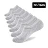10Pair Men Boat Socks Summer Autumn Breathable Fashion Non-slip Invisible Cotton Socks Male Ankle Sock High Quality Size 38-45