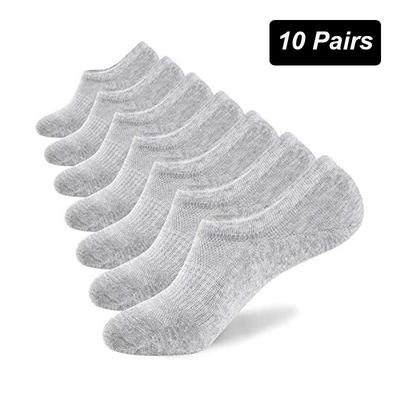 10 paar Männer Boot Socken Sommer Herbst Atmungs Mode Nicht-slip Unsichtbare Baumwolle Socken Männliche Söckchen Hohe Qualität Größe 38-45