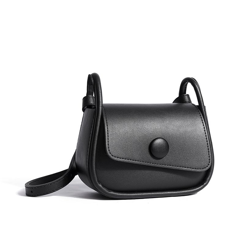 

2024 New Bags Women s Special-Interest Design Saddle Bag Fashion All-Match Minimalist Exquisite Small Square Bag Shoulder Messenger Bag Black