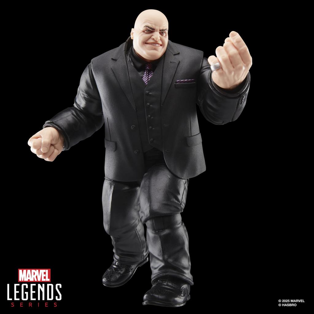 [Amazon.co.jp Exclusive] Hasbro Marvel Legends Series Gamerverse Kingpin and Spider-Man Video Game Collectible 20cm Action Figure G0827 Authentic