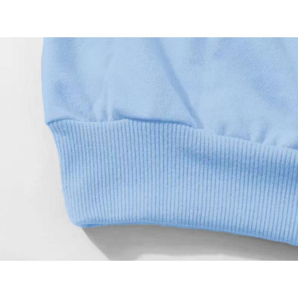 Girls' Shoulder Sweater Hooded Long-sleeved Loose Sweatshirt Casual Comfortable Hoodies Sweatshirts Girls