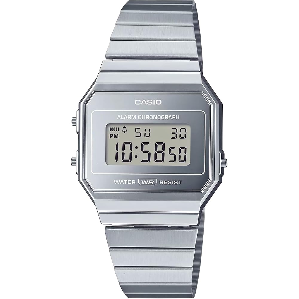 [Casio] CASIO Digital Watch Vintage Series A700WEV-7A Men s/Women s Silver Overseas Model [Parallel Import]