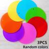 Round Insulation Silicone Mat Non-Slip Heat-Resistant Anti-Scalding Honeycomb Microwave Oven Mat Pot Holder Thicken Coasters