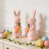 Velvet Easter Decoration, Spring Table Decoration, Central Display Item (indoor), Easter Family Party Decoration.