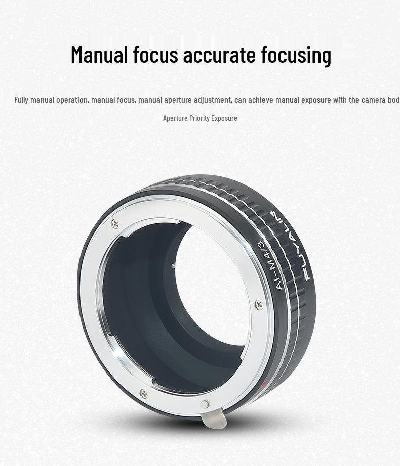 Nikon To Panasonic/Olympus M4/3 Lens Adapter Ring