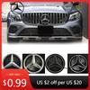 Autocollant de Voiture Chaud Pour Mercedes Benz OE LED Emblème Lumineux Voiture Noir Brillant Calandre Avant Logo Illuminé Étoile Badge X253 W166 C292 X
