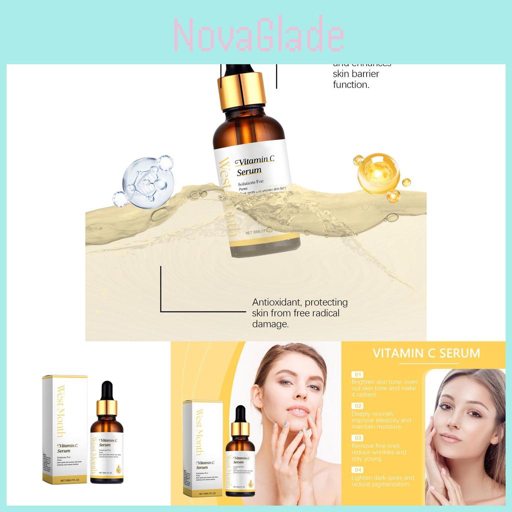 C Serum Vitamin Enhancing Radiance And Softness For Moisturized 30ml Skin