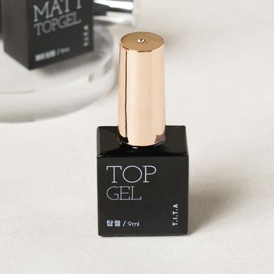 Gel Nail Non Wipe Top Gel 9Ml