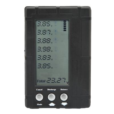 Verificatore di Capacità Batteria 3 in 1, Bilanciatore, Scaricatore, Display LCD Digitale, Misuratore Batteria per Modelli