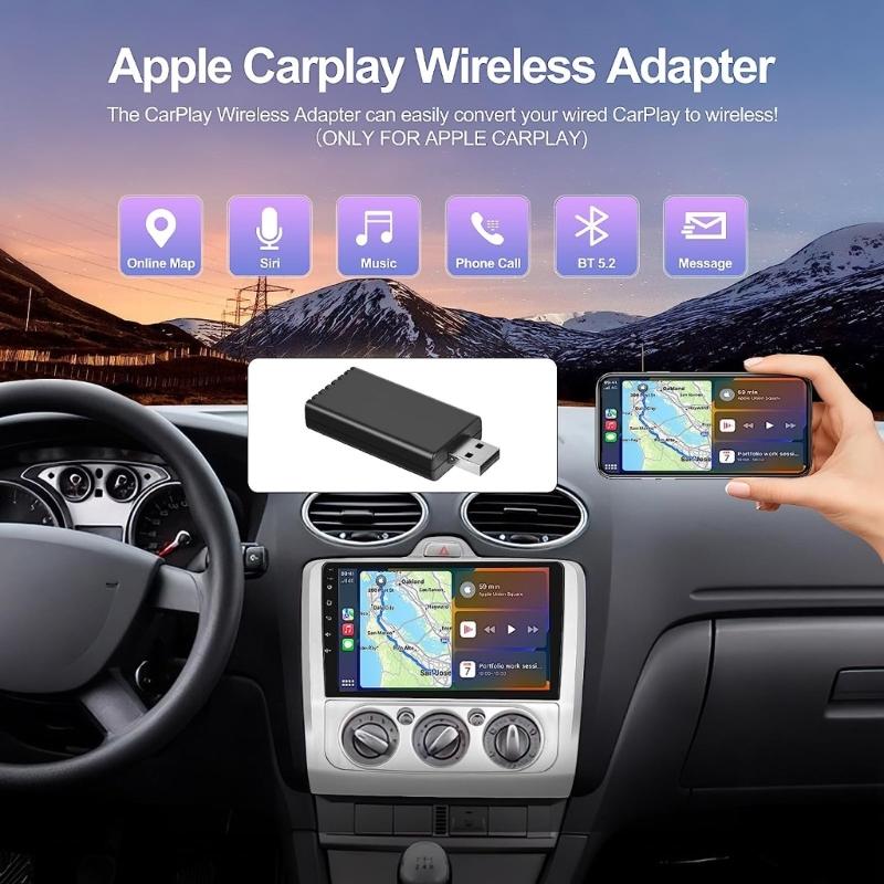 Plug & Play High-Definitions-Kabel für kabellosen Auto-Play-Spiegeladapter, Mirroring-Dongle-Konverter für Auto-Bildschirm, universell