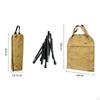 Canvas Firewood Holder Storage Bag for Camping