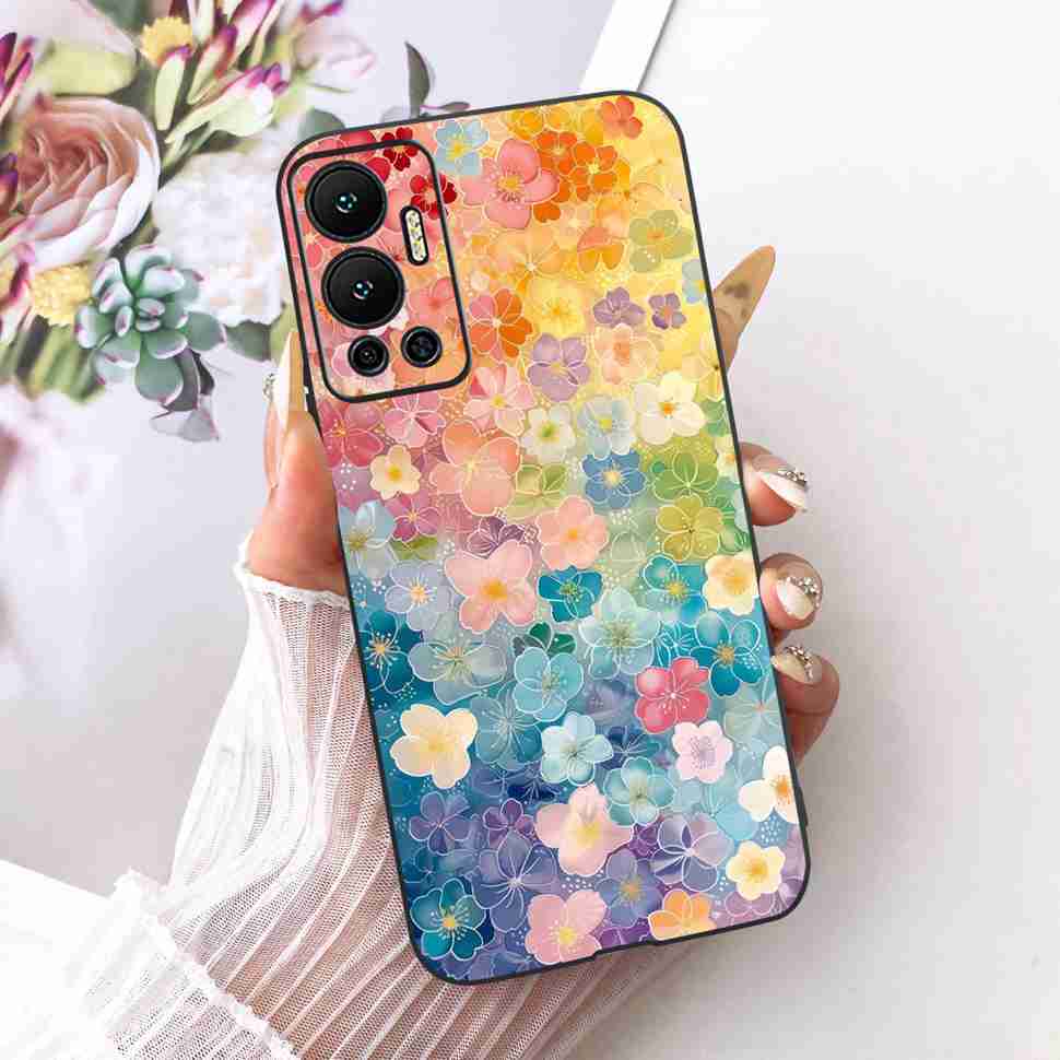 For Infinix Hot 12 Case 2022 Animal Painted Cover Soft Silicone Phone Case For Infinix Hot 12 Hot12 X6817 X6817B Shell