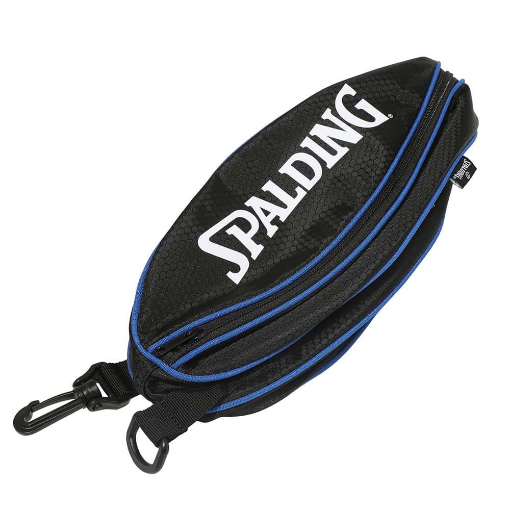 SPALDING Ball Bag Light, Blue and White, 27cm Diameter, 49-008BW
