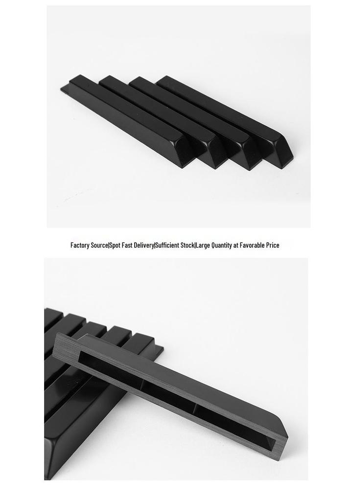 Piano Key Leather Set: White & Black Matte Finish, Complete 52-Key Accessories
