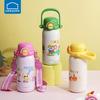 780ML Cartoon Thermal Straw Bottle