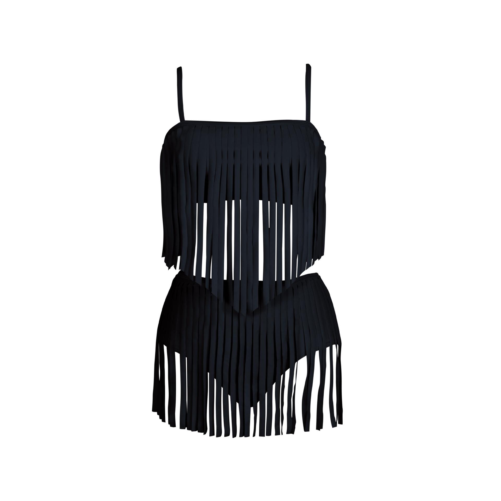 TS JYL-BK311 Print Backless Swimsuit, Vintage Slim Fit Swimwear For Ladies M