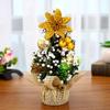 1pc 20cm Merry Christmas Tree Office Home Bedroom Doll Gift Children Desk Decoration New Year Gift Christmas Party Decoration