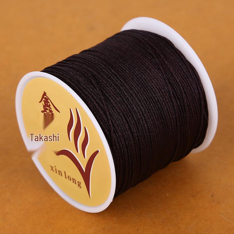 Non. 72 Fil de Jade Corde Tressée Kit de Matériel pour Bracelet et Collier DIY