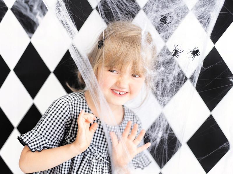 Halloween Spiderweb, White, 60G, 1 Pack