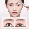 Pink Eyebrow Scissors And Comb, Plastic, For Right Hand, Beginner Eyebrow Trimming Set, For Trimming And Grooming Eyebrows
