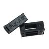 100pcs BLX-A 5 * 20MM With Lid Fuse Holder 5X20 Fuse Bracket Black Pitch About 23MM