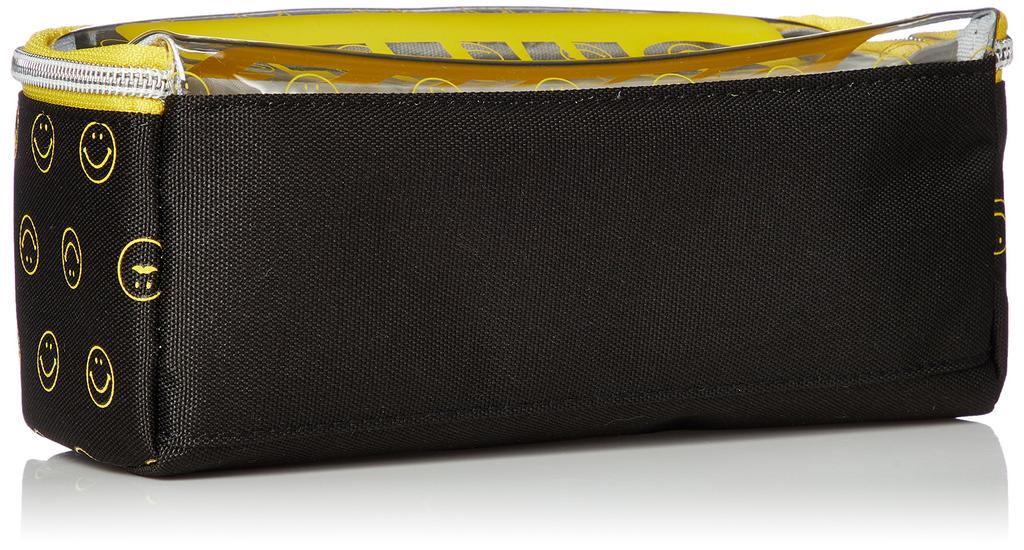 Smile Clear x Nylon Pouch Yellow P-Seg Full-Open PSC-30407