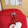 Einfarbiger Studenten-Schulrucksack Damen Rucksack mit großer Kapazität