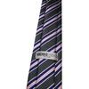 [Michiko London] Wrinkle-resistant Bonded Fabric with Lining for Added Volume. Made In Japan. KOSHINO Brand Tie. Striped Pattern. 100% Silk. Unisex.
